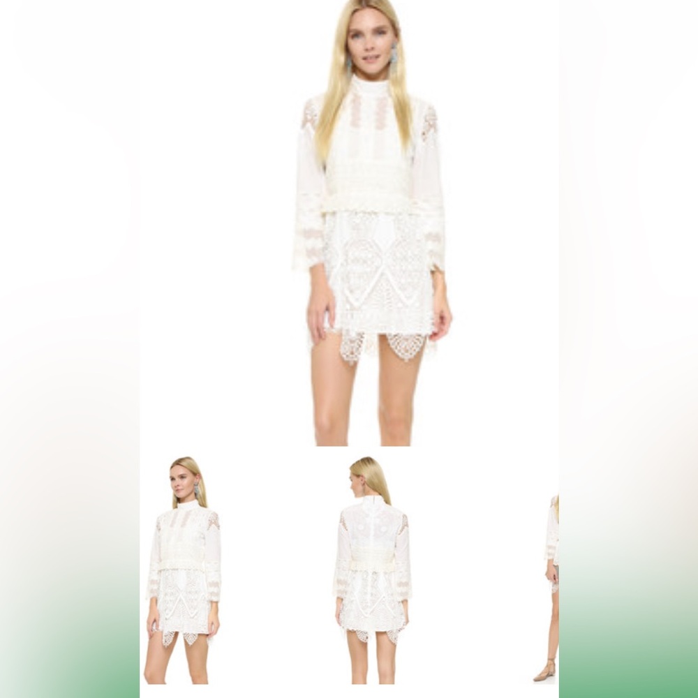 Anna Sui Victorian lace tunic